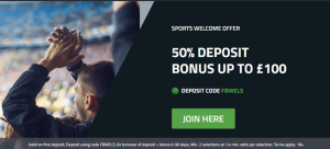 Sports welcome offer